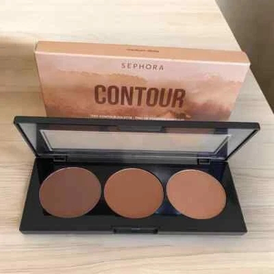 Sephora Collection Trio Contour Face Palette ~ MEDIUM / DEEP ~ New In Box - Image 1 of 4