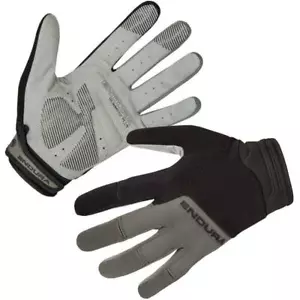 Endura Hummvee Plus II Full Finger Cycling Gloves Black Padded MTB Road Mountain - Picture 1 of 7
