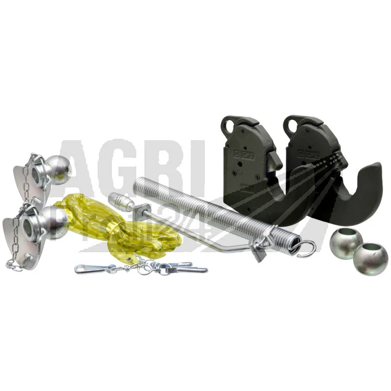 Schnellkuppler-Umbausatz CBM Kat.2 Fanghaken Unterlenker Dreipunkt Traktor - Bild 1 von 1