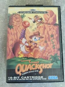 QUAKSHOT - Starring Donald Duck , Sega Mega Drive/ Sega Genesis