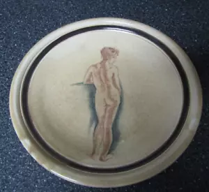 Vintage 1976 Pierre Paul Prud'hon Study of the Nude 1820 Art Pottery Plate ~ 10" - Picture 1 of 7