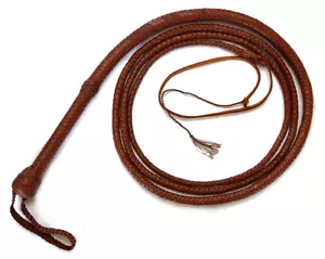 Indiana Jones Style WHISKEY BULLWHIP Leder von Magnoli Kleider - Bild 1 von 1