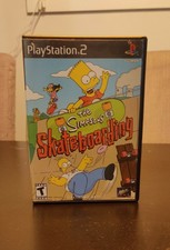 The Simpsons Skateboarding PS2 (NO MANUAL) Black Label