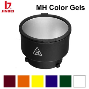 Jinbei MH Color Gels LampShade Magnetic Reflector Bowens Studio Flash LED Lights - Picture 1 of 6