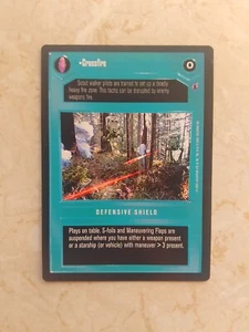 Crossfire DEFENSIVE SHIELD - Star Wars CCG card (Decipher) - Picture 1 of 2