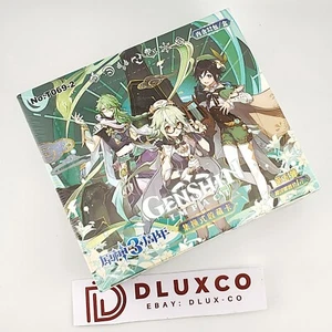 Genshin Impact Booster Box Tarjeta Coleccionable Holo TCG Doujin Anime PROMO #GN-GRGZ - Imagen 1 de 21