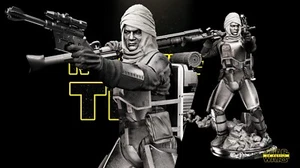 Dengar Sculpture (300mm)/Bounty Hunter/3D Printed/Unpainted/Unassembled/GK/SW3D - Picture 1 of 5