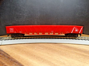 AHM HO Scale 50' Central New Jersey CNJ 81000 Exterior Braced Red Truss Gondola - Bild 1 von 7