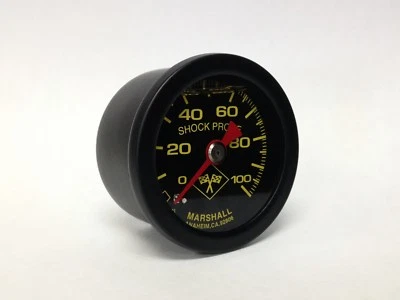 Marshall 1.5" Direct Mount Liquid Filled Fuel Pressure Gauge, MNB00100 - Image 1 of 2