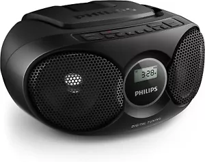 Philips tragbarer CD-Player USB Radio Ghettoblaster Stereo System. Ideal für zu Hause - Bild 1 von 8