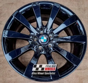 BMW 6 SERIES 1x 19" GENUINE STYLE 218 GLOSS BLACK FRONT ALLOY WHEEL S220BGF - Picture 1 of 1