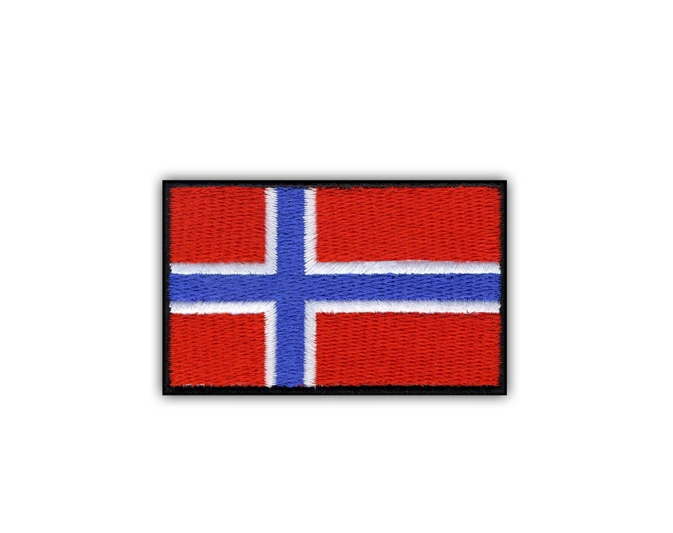 Flag of Norway - small BB Patch/Badge Embroidered - Image 1 of 1