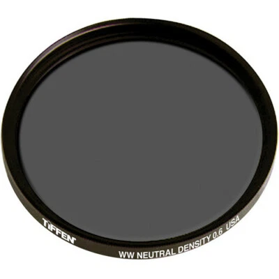 Tiffen Water White Glass ND Filter (82mm, 2-Stop)  - 0.6 Optical Density - Image 1 of 4