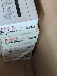 Menge 4 Original Ricoh PPC Heftklammer Typ K EDP: 410802 502R-AM - Bild 1 von 2