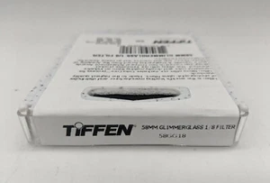 New Tiffen 58mm Glimmer Glass Filter (Density 1/8) Soft Focus Diffusion #58GG18 - Picture 1 of 11