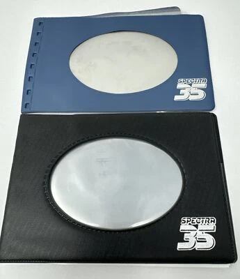 LOT OF 2 Vintage Walmart Spectra 35 Photo Albums Made In USA Mini 4x6 - Image 1 of 3