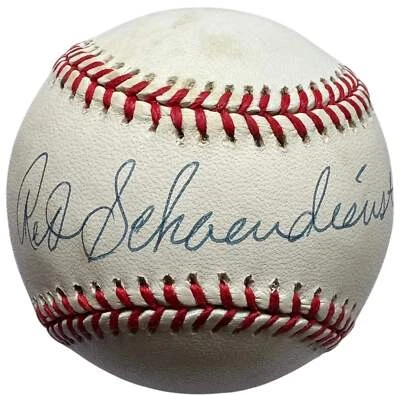 Red Schoendienst Autographed Official National League Baseball (JSA) - Image 1 of 2