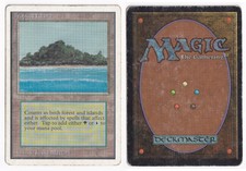 Tropical Island #1 - HP- MTG-magic - Unlimited Set -