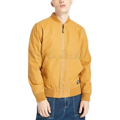 Timberland Mens Bomber Jackets Regular Fit Full Zip Travel Workwear Coat S-XL - Image 1 of 4