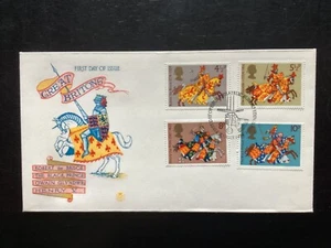 GB 1974 Gran Bretaña FDC Stuart, Bureau especial FDI pmk sin dirección (GB2364) - Imagen 1 de 2