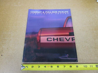Chevrolet C/K Silverado 1991 camioneta pickup 454SS S-10 K1500 folleto de ventas 70 páginas Foto 1 de 4