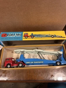 CORGI MAJOR No 1105 BEDFORD TRACTOR UNIT & CARRIMORE CAR TRANSPORTER  - Picture 1 of 24