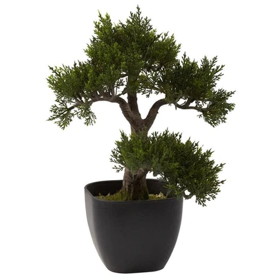 15 In. Artificial Cedar Bonsai - Image 1 of 4