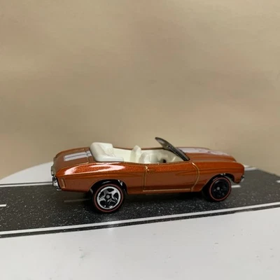 ERROR* 2007 Hot Wheels #83 Ragtops Roadsters 3/4 '70 Chevy Chevelle Burnt Orange - Image 1 of 4