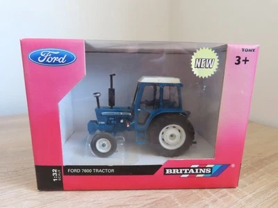 Britains 42795 Ford 7600 Tractor 1:32 Diecast Model (Boxed) Farm Farming - Image 1 of 4