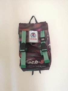 INVICTA BACKPACK ZAINO VINTAGE 90'S Y2K MACH-8 SPORT HARDWARE ELECTRO LIKE NEW - Imagen 1 de 8