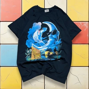 VTG McDonalds Moon Man Tee 80S Men S Black "Make It Mac Tonight" Reprint Shirt - Picture 1 of 13