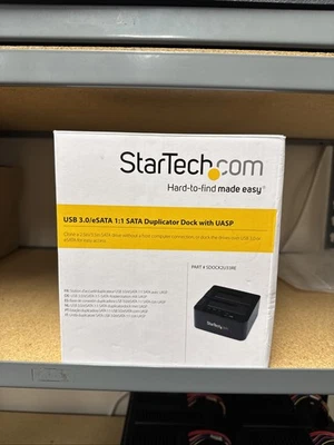 StarTech.com eSATA/USB 3.0 Hard Drive Duplicator Dock - SDOCK2U33RE - Image 1 of 3
