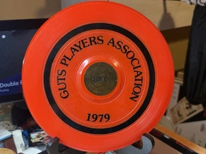 wham-o Frisbee Pro Professional 1979 Guts Players Association Solid Band 15/75 - Bild 1 von 17
