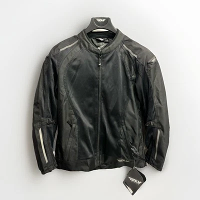 Women’s Coolpro Motorcycle Riding Jacket, Size 2XL Black. Street, Armor - Image 1 of 4