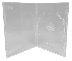 ULTRA PREMIUM STANDARD SUPER CLear Single DVD Cases 14MM 76g Lot - Picture 1 of 4