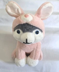 Momentum Brands Plüsch Husky Hund im Hasenanzug, 11 Zoll sitzend  - Bild 1 von 7