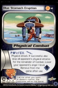 Dragon Ball Z Score Trunks Saga 2001 erupción estomacal azul inglés #12 - Imagen 1 de 2