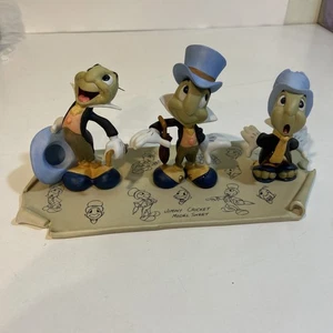 WALT DISNEY  PINOCCHIO JIMINY CRICKET MODEL SHEET FIGURAL SCENE - Picture 1 of 15