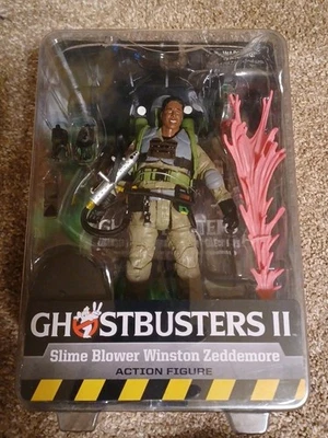 Figura Winston Zeddemore soplador de limo Diamond Select Ghostbusters 2 - Nueva Foto 1 de 2