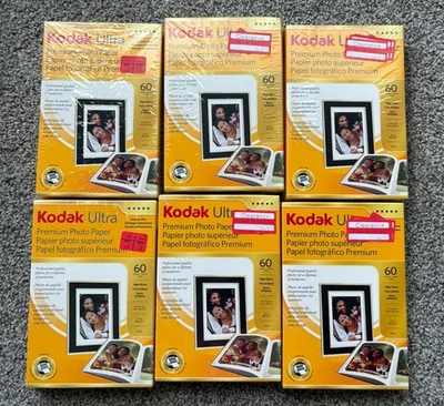 Kodak Ultra Premium 4" X 6" Photo Paper 360 Sheets High Gloss -NEW - Image 1 of 4