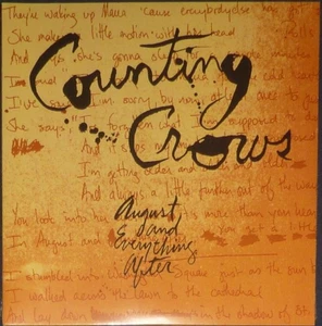 Counting Crows - August And Everything After. 2017 Back To Black pressing. - Picture 1 of 2