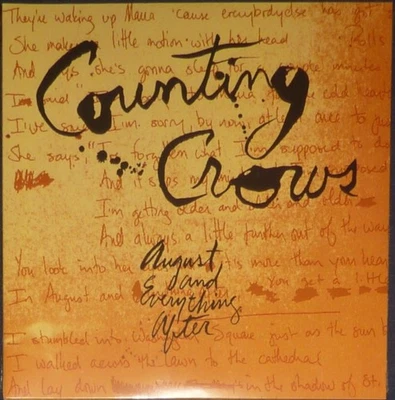 Counting Crows - August And Everything After. 2017 Back To Black pressing. - Image 1 of 2