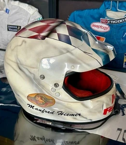Race used helmet 2001 Manfred Hiemer Skoda Octavia WRC Evo 2 Armin Schwarz - Picture 1 of 12