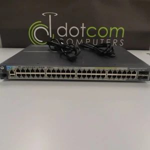 HP 2920-48G PoE+ 48-Port 4 SFP Gigabit Ethernet Network Switch J9729A - RESET - Picture 1 of 5