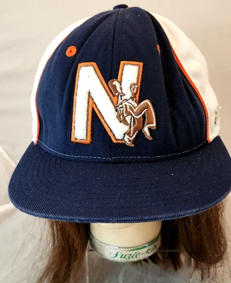 Gorra Nike, H7DDN, para hombre grande, azul marino y naranja con emblema N tambor de fútbol mayor Foto 1 de 4