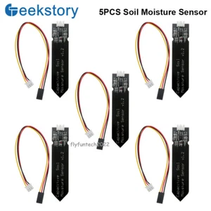 5 PIEZAS Módulo Sensor de Humedad del Suelo Capacitivo con Gravedad para Detección de Humedad - Imagen 1 de 7