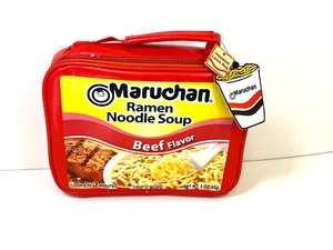 Maruchan Ramen Noodle Soup Beef Flavor Insulated Lunchbox / Lunch Bag - Picture 1 of 8