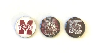 Mississippi State Bulldogs inspired Magnets Set of 3 - Picture 1 of 1