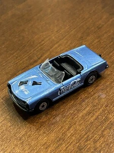 Matchbox Superfast Mercedes 230 SL Convertible Blue Coca Cola. Made in Bulgaria. - Picture 1 of 12