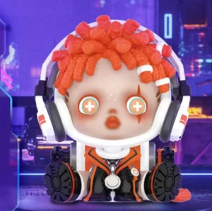 POP MART/SKULLPANDA Night City Series SP5 Scroll Deliuery Mini Giocattolo d'arte di design - Foto 1 di 5